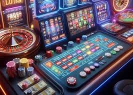 No Commission Baccarat table layout on liga178 slot showing card positions and betting areas